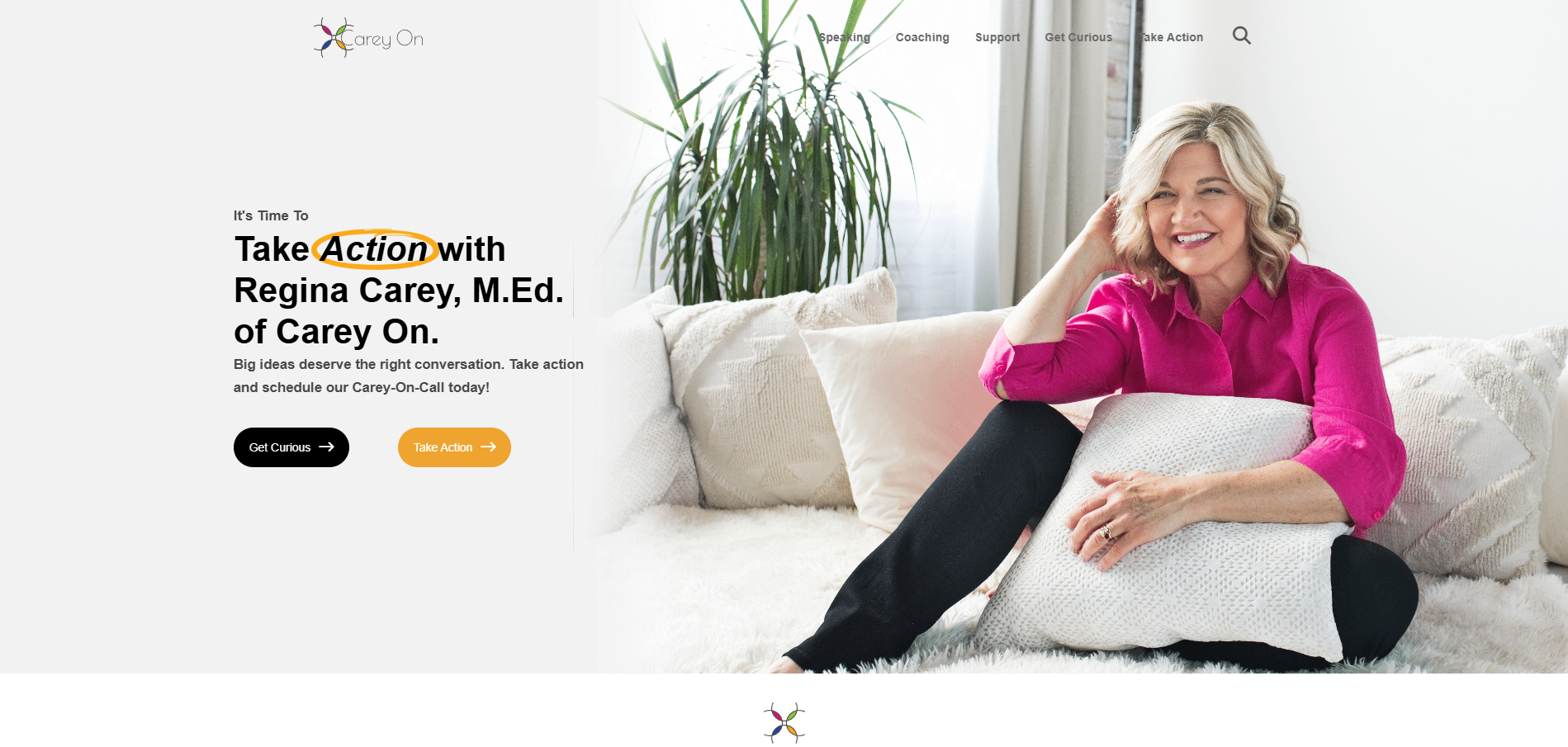 queen of action, regina carey website, regina carey